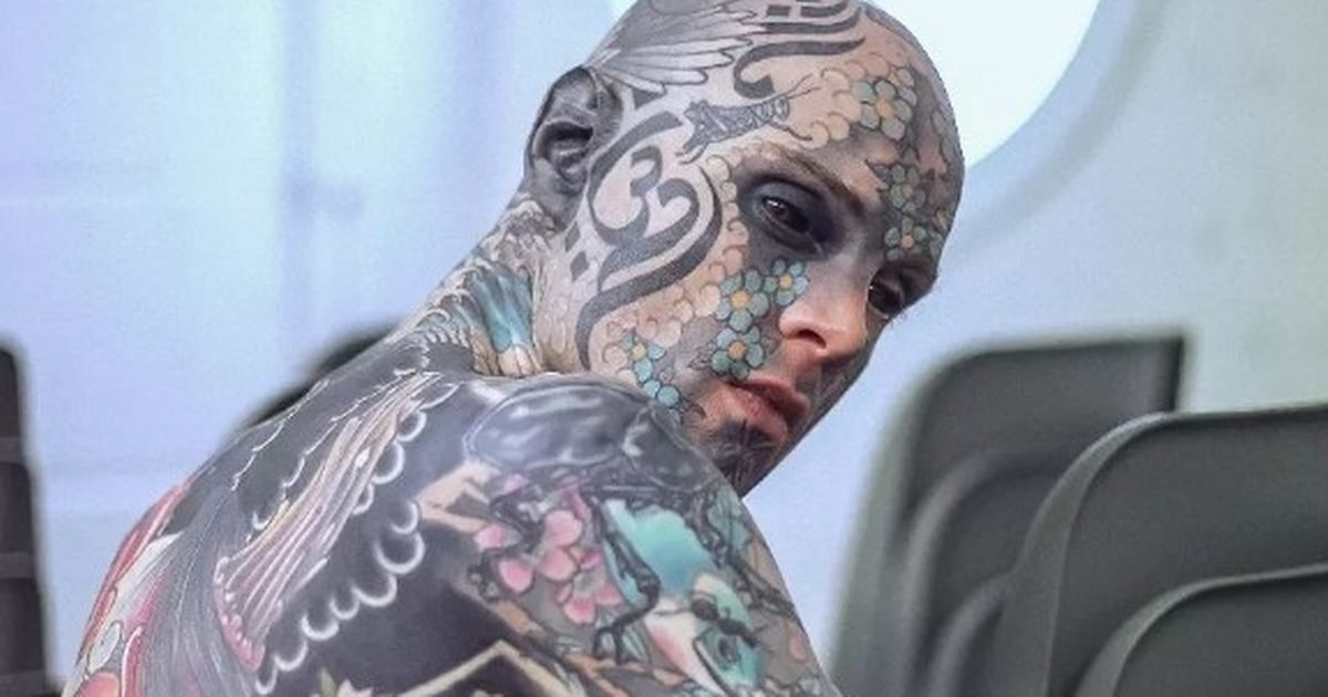 World's most tattooed man' who removed nipples loves…