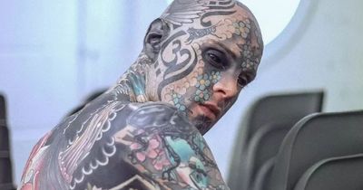 'World's most tattooed man' who removed nipples loves working as primary school teacher