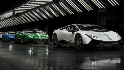 Three Limited Lambo Huracans Will Celebrate 60th Anniversary In Milan