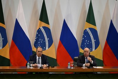 Russia's Lavrov meets Lula as Brazil, US trade barbs on Ukraine war