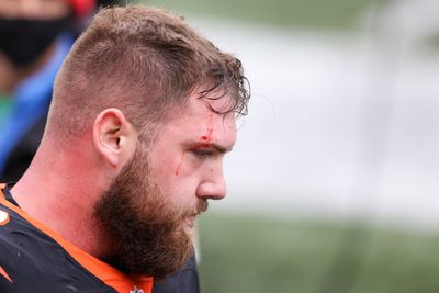 Bengals’ Zac Taylor mum on Jonah Williams’ trade request