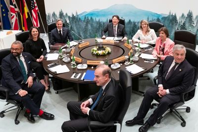 G7 vows 'severe costs' for those helping Russia in Ukraine