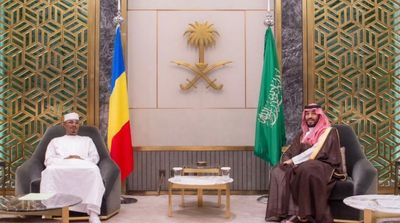 Saudi Crown Prince Meets Transitional President of Chad in Jeddah