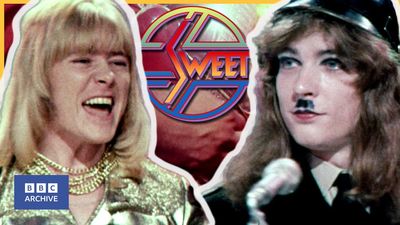 The BBC have released some archive footage of The Sweet and it's pure glam magic