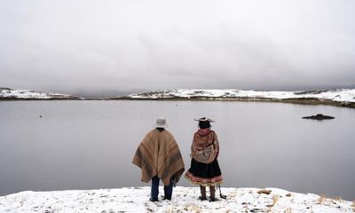 ‘Without the ice cap, we cannot live’: the Andes community devastated by climate crisis