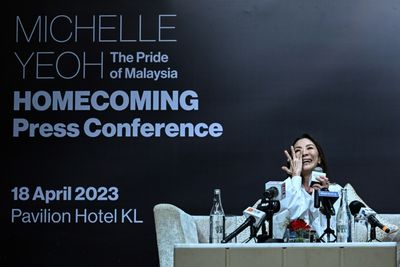 Michelle Yeoh urges women to resist being 'put in a box'