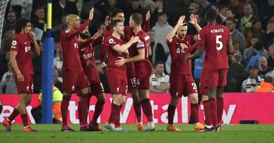 Liverpool run-in compared to rivals as top four hopes sparked by thrashing of Leeds