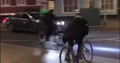Video shows Bristol rider crash into delivery cyclist moments after stunt