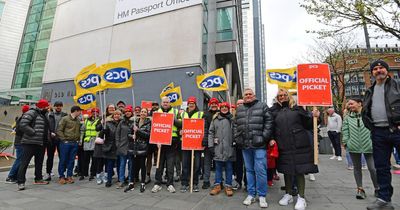 City passport workers on picket lines as strike action continues