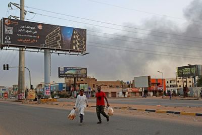 Sudan capital hit by blasts as deadly conflict enters fourth day