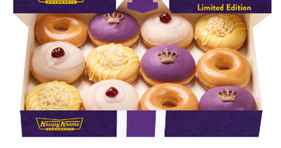 Krispy Kreme launches three new flavours for King's coronation with free doughnut giveaway