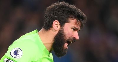 Alisson Becker fumes as Leeds fans send message to Liverpool midfielder