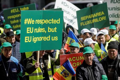 Romania's Social Democrat party seeks Ukrainian grain import ban