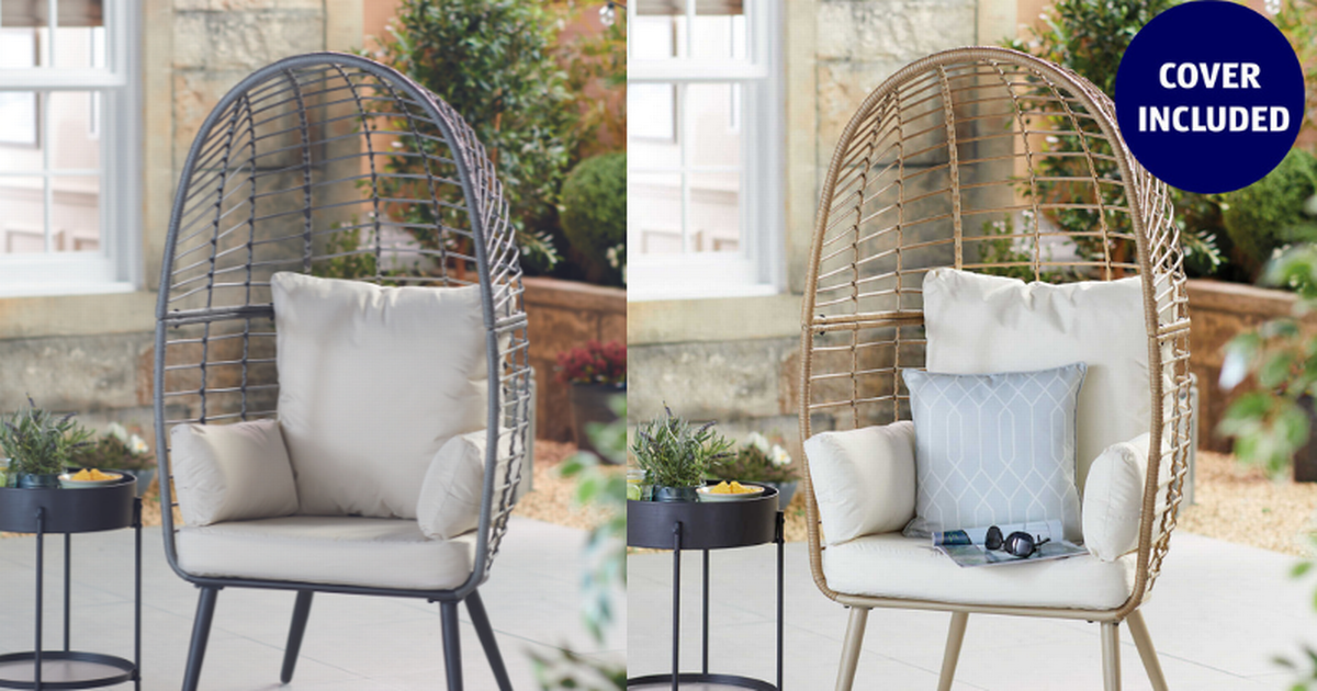 Aldi launches stunning cocoon chair that's set to…