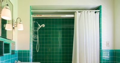 Woman transforms bathroom with budget shower curtain hack that opens up space