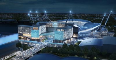 Man City reveals images of £300m Etihad expansion plans - including leisure, retail and business space