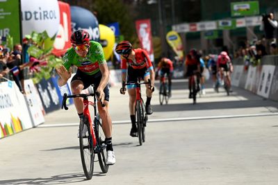Tour of Alps: Tao Geoghegan Hart takes clean sweep with stage 2 win