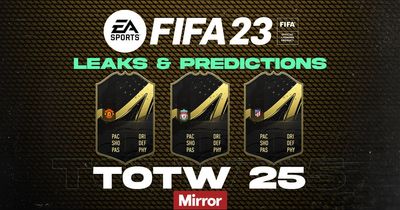 FIFA 23 TOTW 25 leaks and predictions including Liverpool and Man United stars