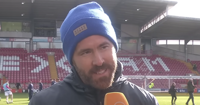Ryan Reynolds makes "monster" promise to Wrexham stars if they secure promotion