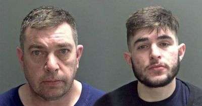 Dad and son who murdered ex's new lover 'like pack of animals' jailed for 'brutal' killing