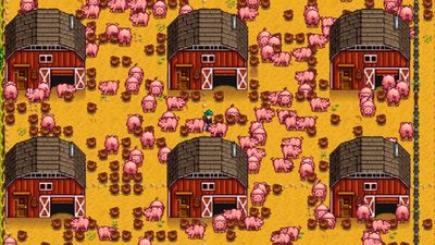 This Stardew Valley player has pig-keeping profitability down to a literal science