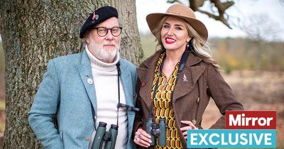 Vic Reeves and wife Nancy Sorrell indulge their love of bird-watching for new TV show