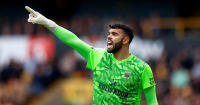 Brentford goalkeeper David Raya addresses Manchester United transfer rumours