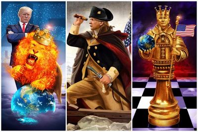 Elvis, BBQ chef, gold chess piece: Trump mocked over ‘nightmare fuel’ NFT trading cards – all priced at $99