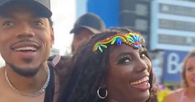 Chance the Rapper filmed 'dancing inappropriately' with model at Jamaican carnival