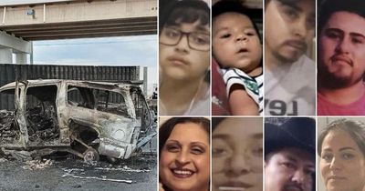 Eight members of Indiana family including new baby killed in horror Mexico fireball crash