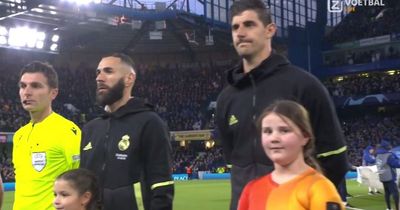 Chelsea and Real Madrid players left stood in silence after awkward anthem blunder