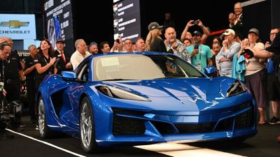 First Retail Production 2024 Chevrolet Corvette E-Ray Sells For $1.15M