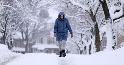 UK weather: Wall of SNOW and plunging temperatures set to follow mini-heatwave