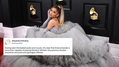 We’ve Finally Copped Our First Look At Ariana Grande As Glinda In Wicked Fans Are Divided