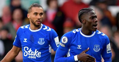 Sean Dyche faces big decisions over Everton pair Dominic Calvert-Lewin and Amadou Onana