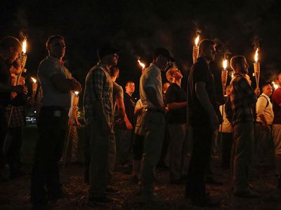 Multiple torch-carrying marchers in the Charlottesville rally are indicted