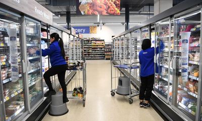 UK inflation falls by less than expected as food prices soar by 19.1%