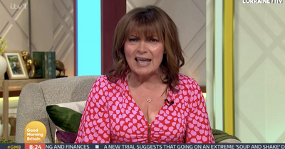 Lorraine Kelly slams 'infuriating' scammers who are using her face to promote weight loss products