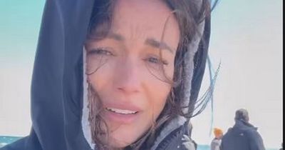 Michelle Keegan says 'I've been sold a dream' as she jokes while filming after 'hurtful' comments about baby photo
