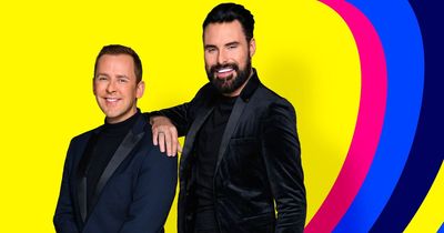 Rylan Clark and Scott Mills will host BBC Radio 2's Eurovision grand final coverage