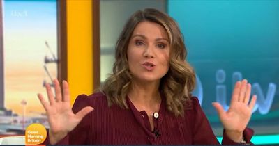 Susanna Reid halts ITV Good Morning Britain as she holds up hands to make statement to viewers