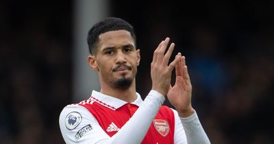 Arsenal given William Saliba injury blow with defender unlikely to make Southampton