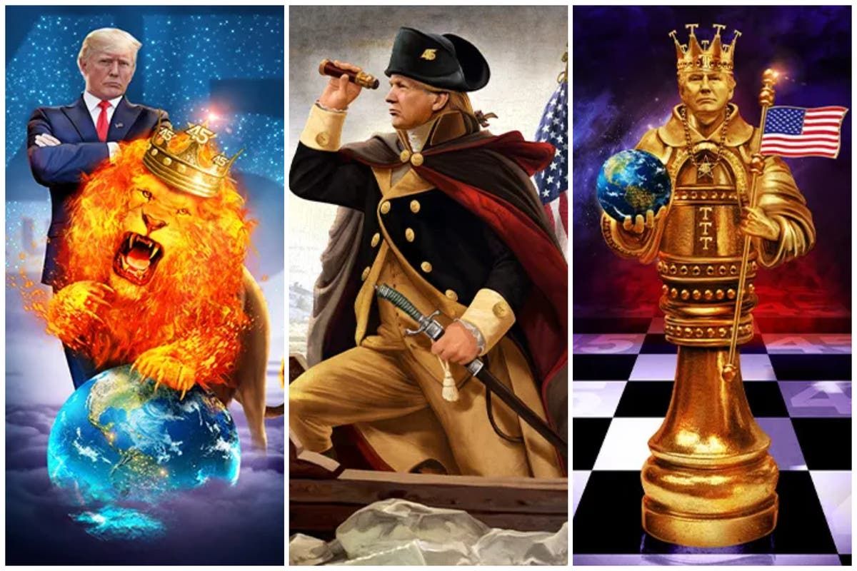 Trump boasts about making 4.6m from NFT cards that…