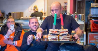 Ayrshire diner tackled by eating kings Randy Santel and Beard Meets Food on market as owners sell up