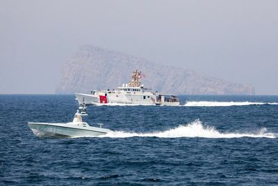 US Navy sails first drone through Mideast's Strait of Hormuz