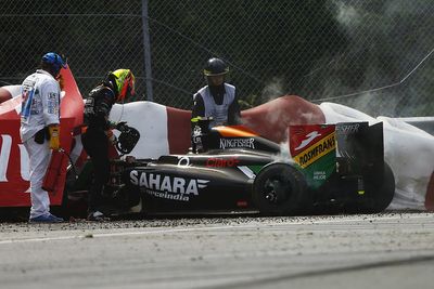 The 2014 F1 crash Ferrari used to try to overturn Sainz's Australian GP penalty