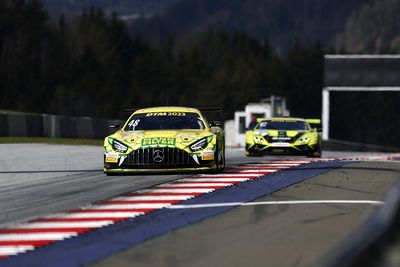 Mercedes leads the way in official DTM test in Austria