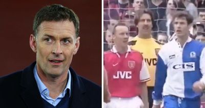 Chris Sutton defends himself after 26 year old Arsenal 's***housing' clip re-emerges
