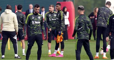 5 things spotted from Man Utd training as four stars return including Marcus Rashford