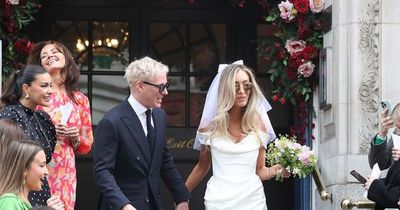 Vogue Williams and Spencer Matthews insist they were not invited to pal Jamie Laing's wedding